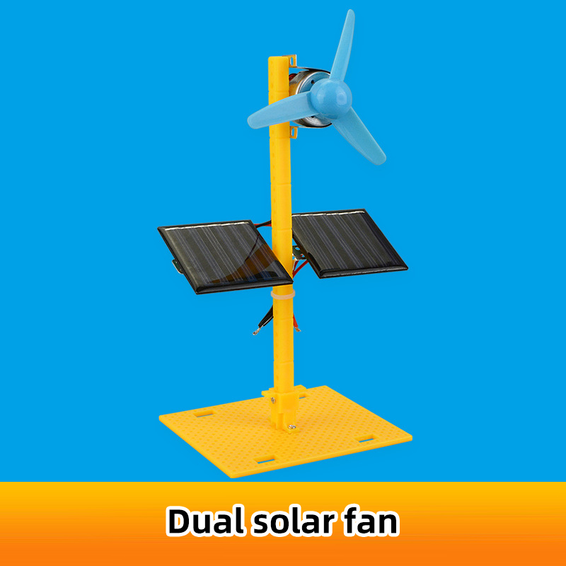 Science Diy Model - DIY zonne-elektrische ventilator model montageset en