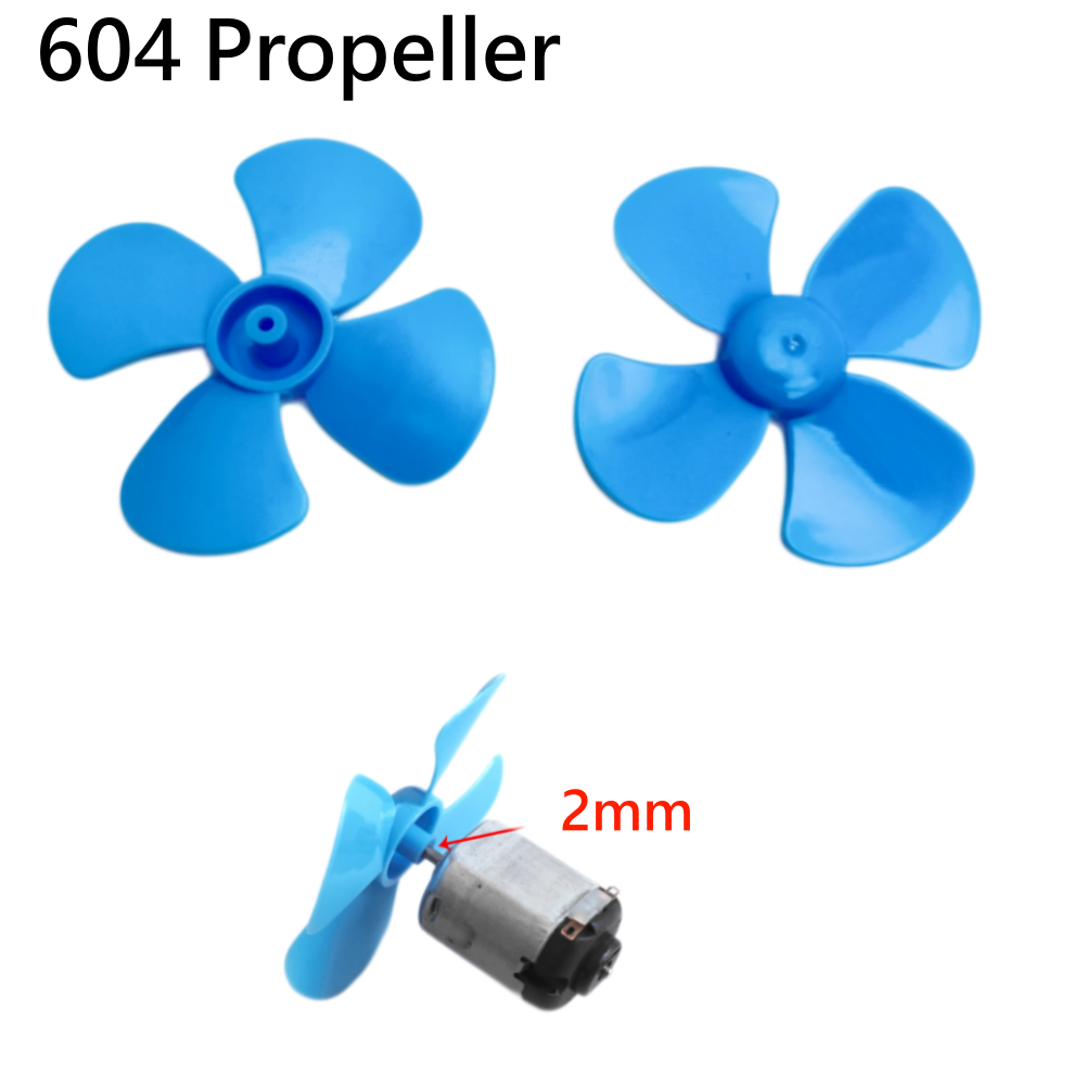 Science Diy Model - 10 stuks 604 4-blads propeller 1,95