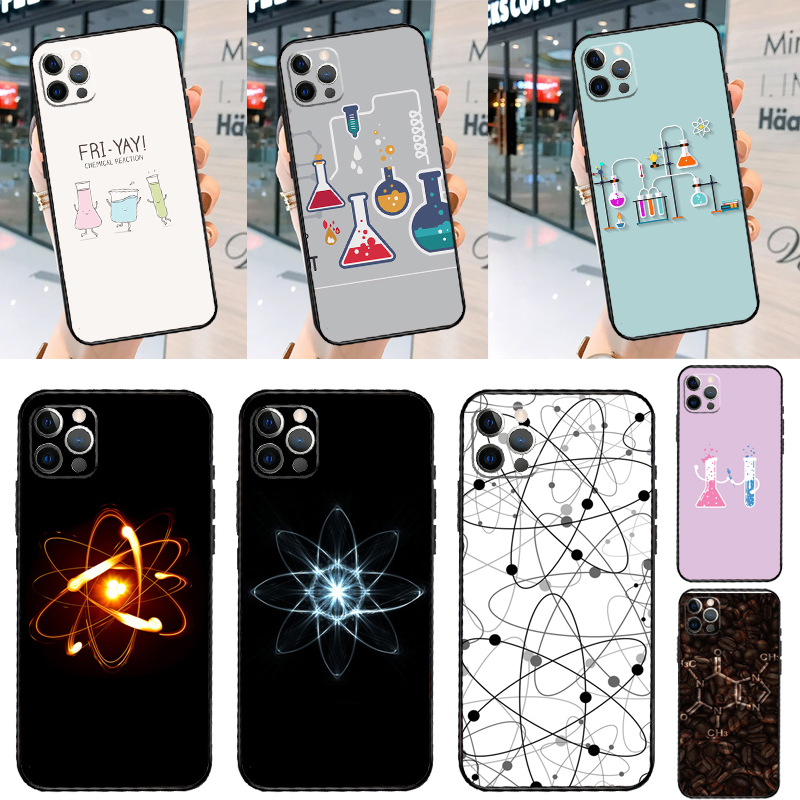 Science Nova - Atom Chemistry Science hoesje voor Huawei