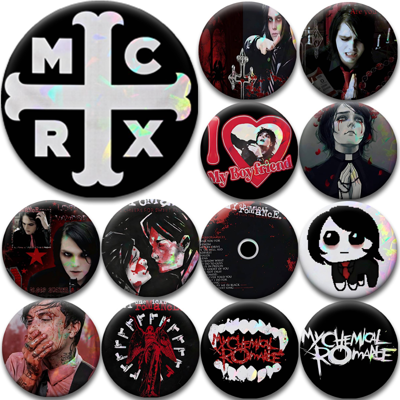 Science Bob - My Chemical Romance Figuren Broches Emaille