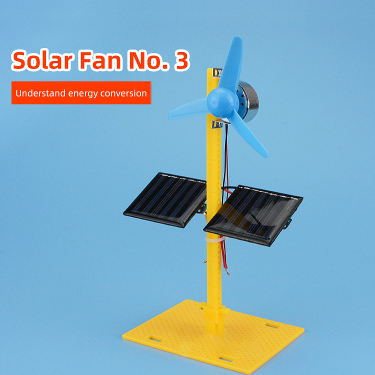 DIY zonne-elektrische ventilat - Science Diy Model recensie en prijs
