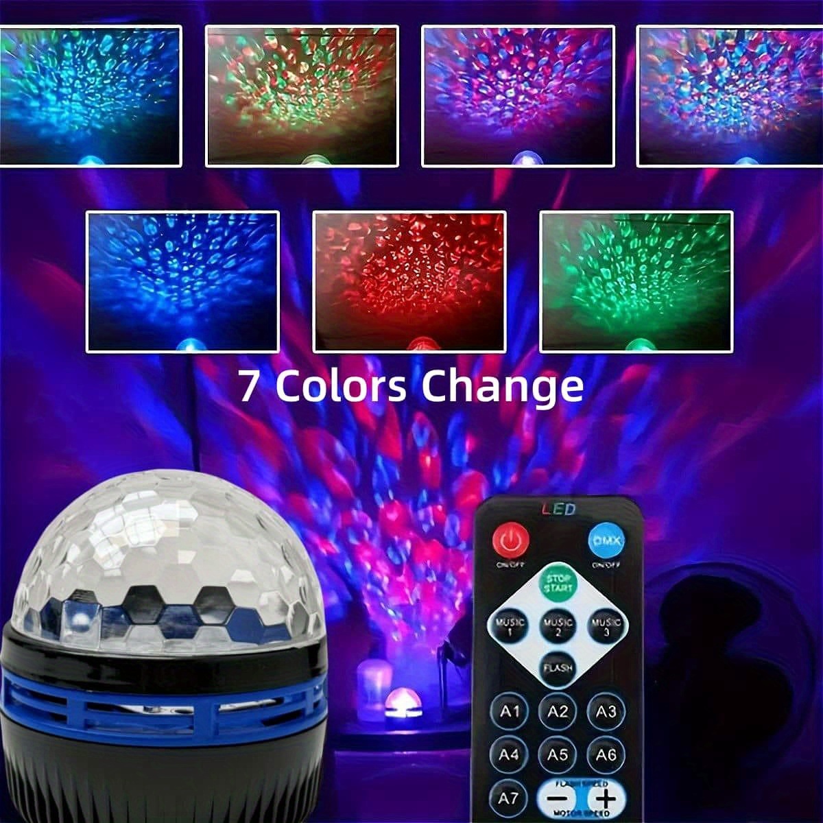 7 Modi RGB Sterrenhemel Galaxy - Planetarium Projector Home recensie en prijs