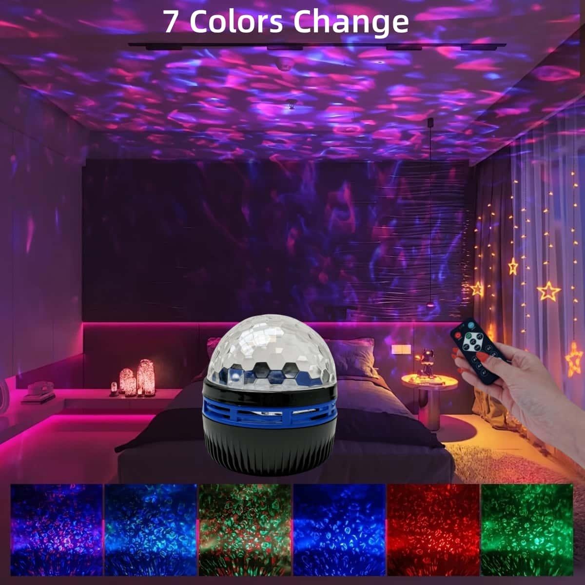 7 Modi RGB Sterrenhemel Galaxy - Planetarium Projector Home recensie en prijs