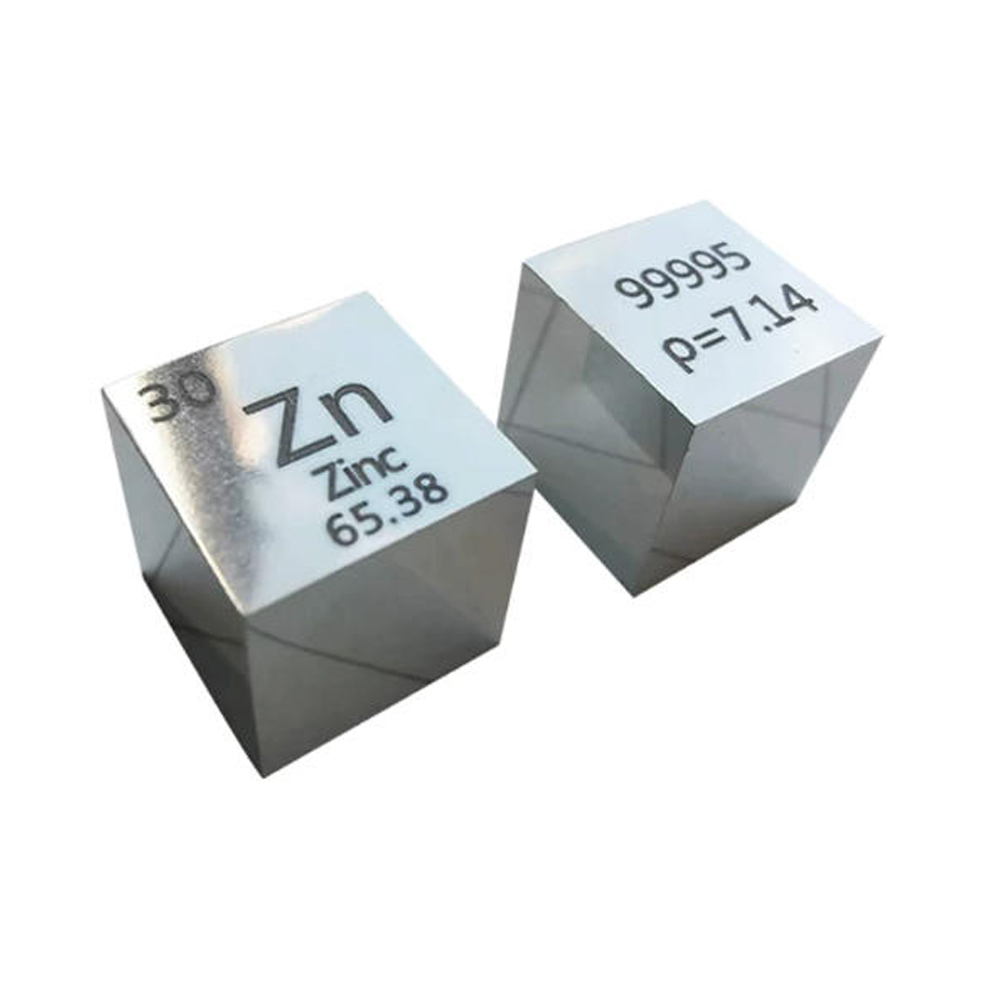 Zinken metalen kubus, 10 mm, z - Science Toy recensie en prijs