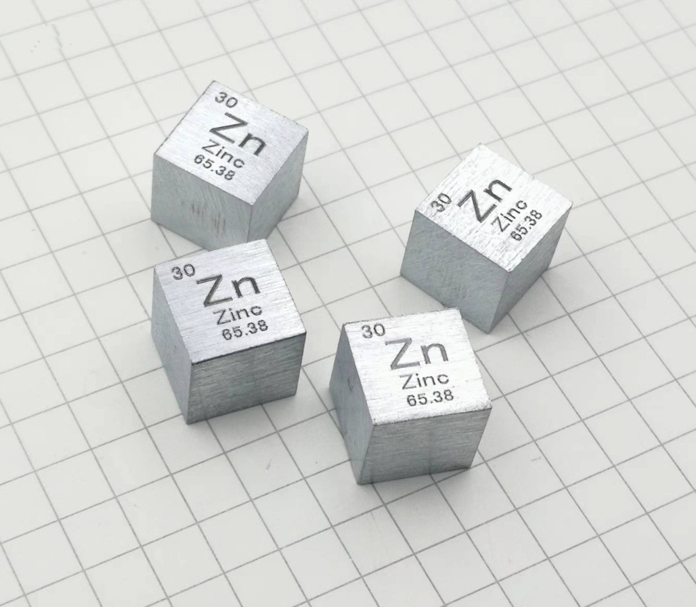 Zinken metalen kubus, 10 mm, z - Science Toy recensie en prijs