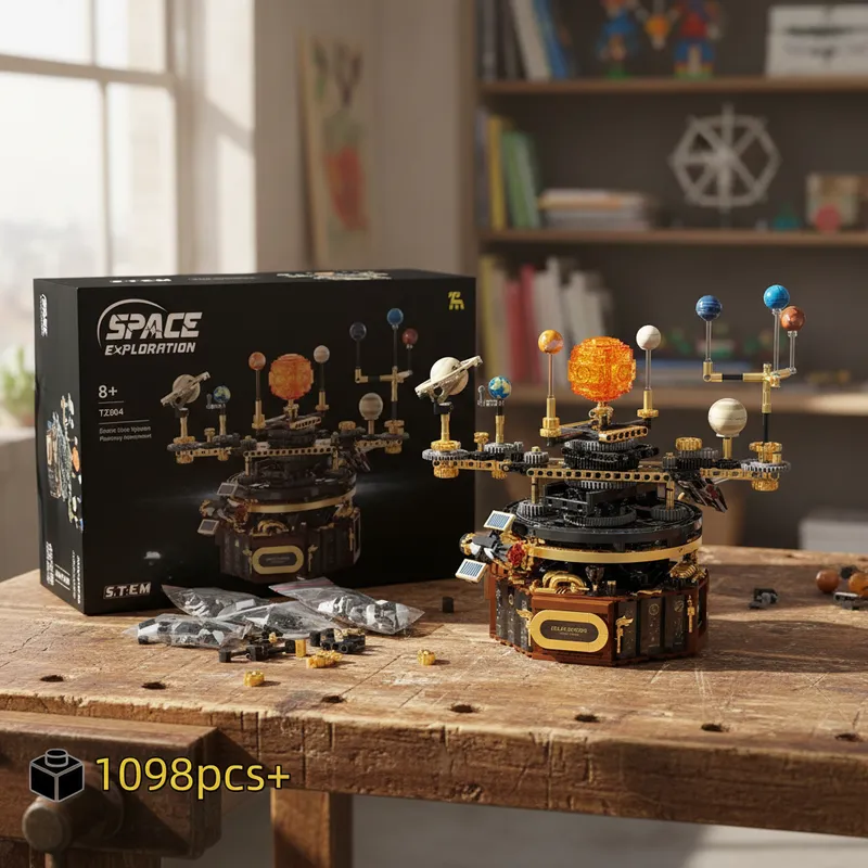 1098-delige zonnestelsel-orrey - Solar System Orrery recensie en prijs