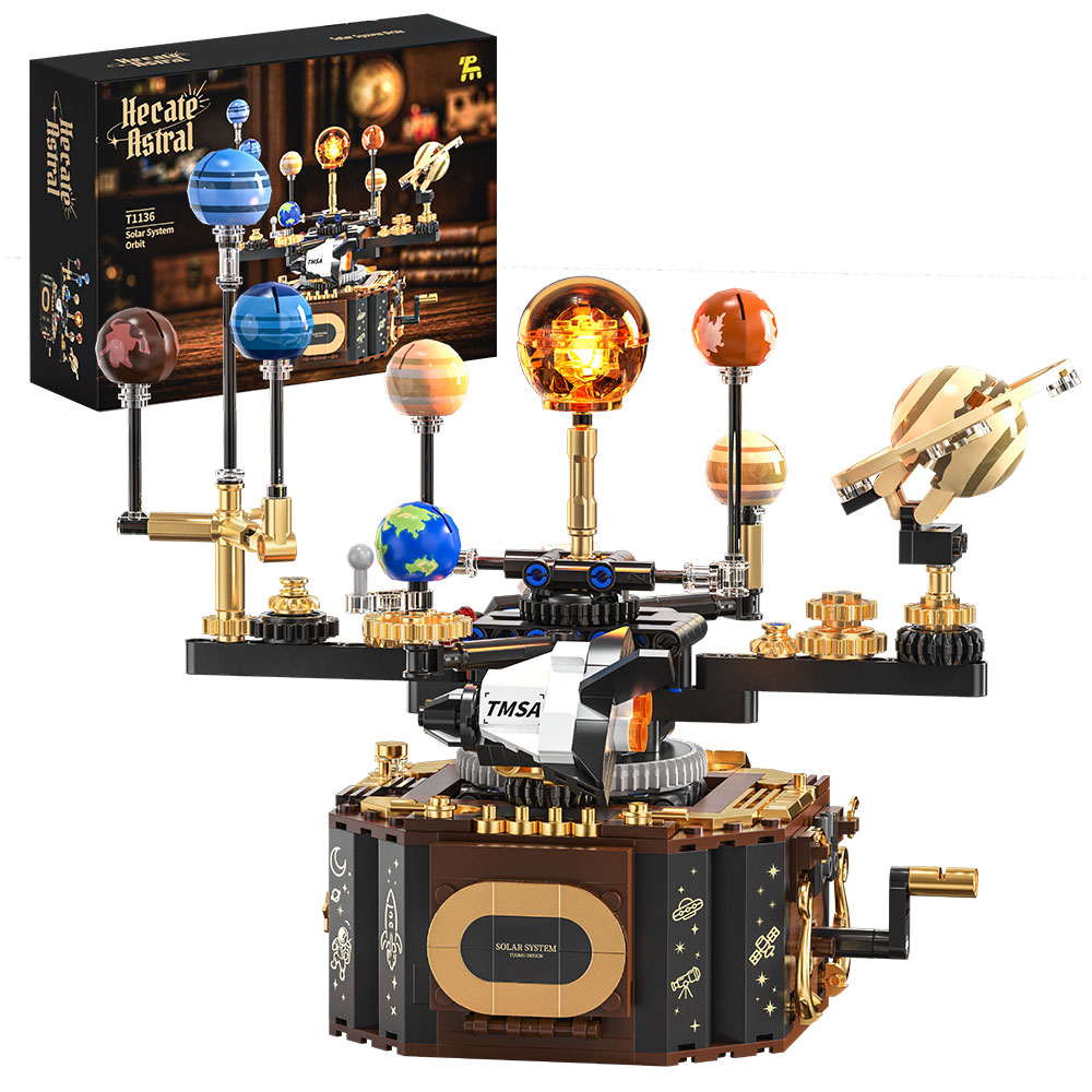 Mechanisch zonnestelsel Orrery - Solar System Orrery recensie en prijs