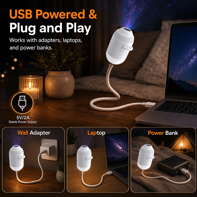 Dynamische nachtlamp projector - Planetarium Projector Home recensie en prijs